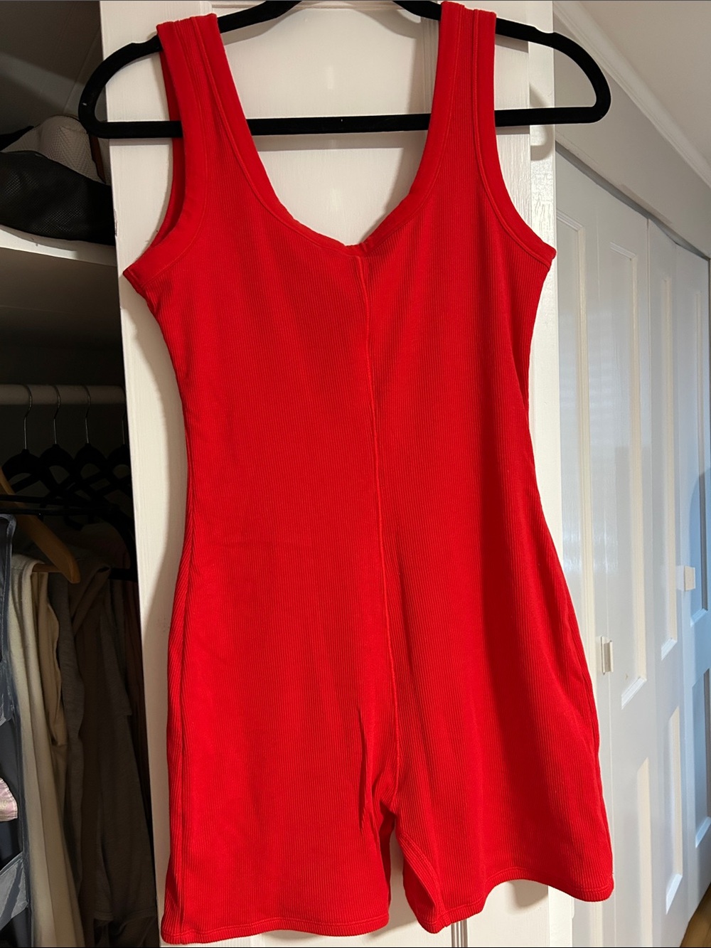 SKIMS Ribbed Tank Romper - Picture 4 of 4